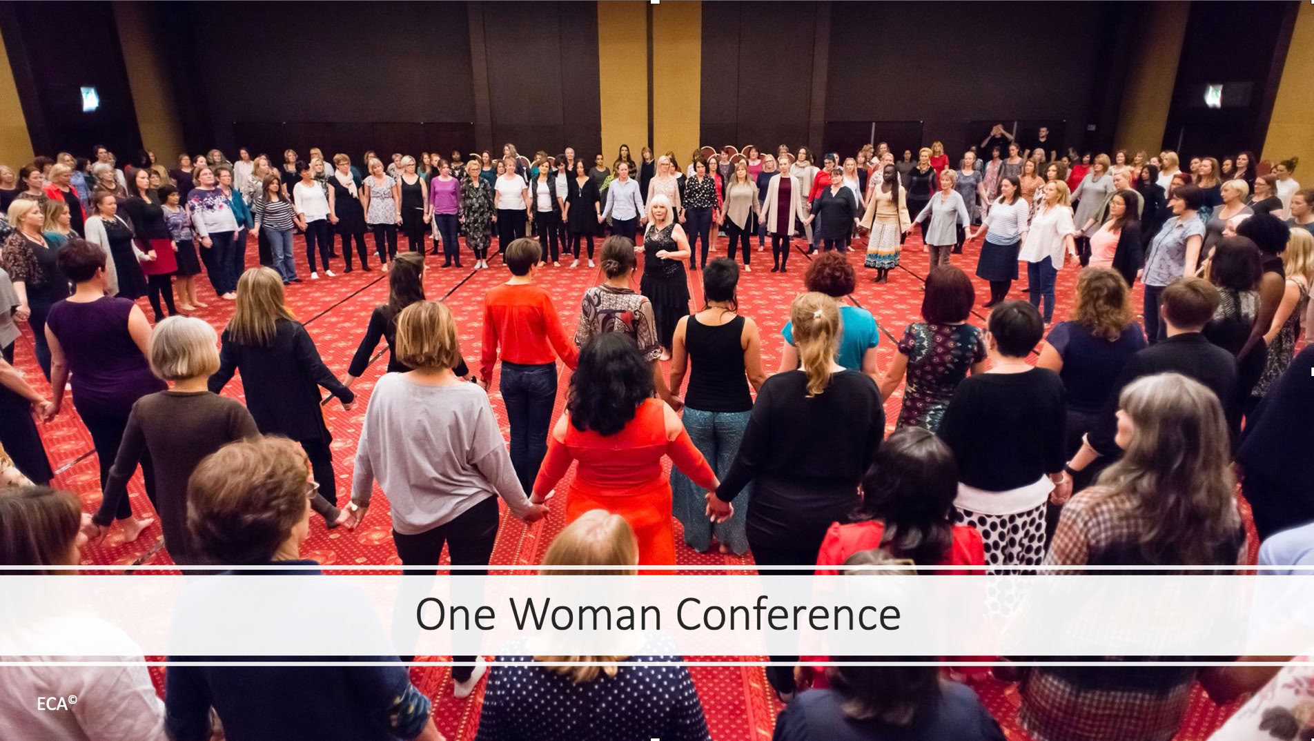 Susie with 380 women at One of Many Conference